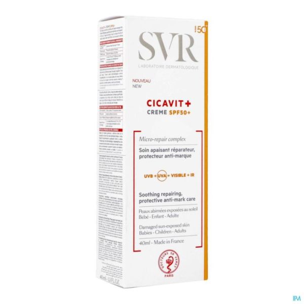 SVR Cicavit Crème Ip50 Tube 40ml
