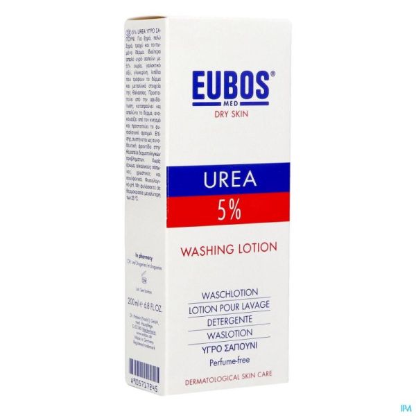 Eubos Urea Lotion Lavante 5 % Peaux Sèches 200 Ml