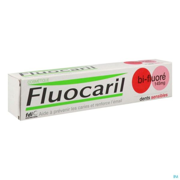 Fluocaril Dent. Bi-fluore 145 Dents Sensible. 75ml 