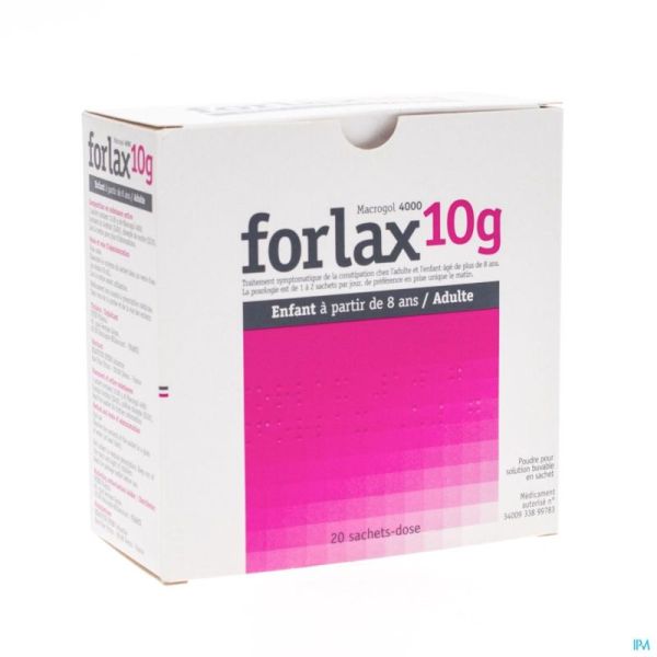Forlax Pi Pharma 20 Sachets 10 G