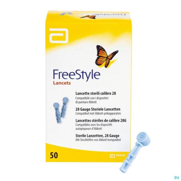 Freestyle 28 G Thin Lancet Box 7085470 2