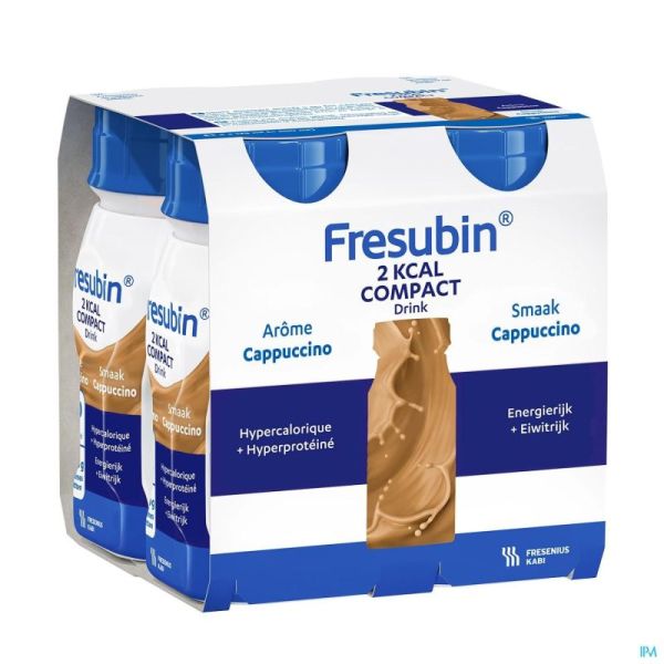 Fresubin 2kcal Compact Drink Cappuccino Flacon 4x125ml