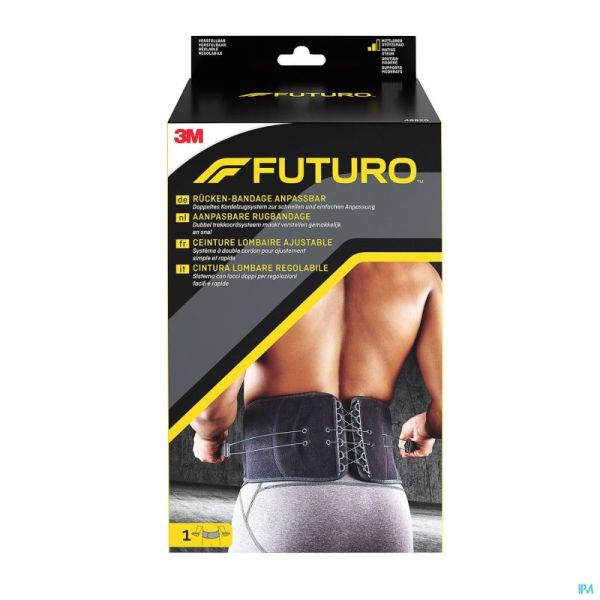 Futuro Ceinture Lombaire Noire Ajustable (73,0 - 129,0cm )