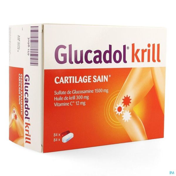 Glucadol Krill 84 Comprimés + 84 Gélules 