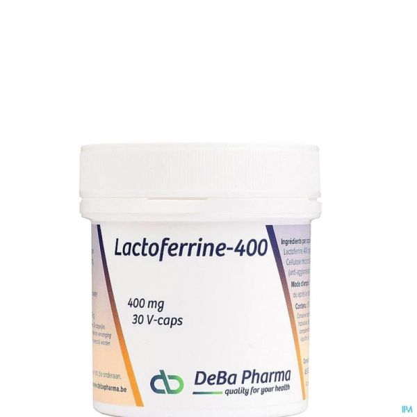 Lactoferrine 400mg V-gélules 30 Deba