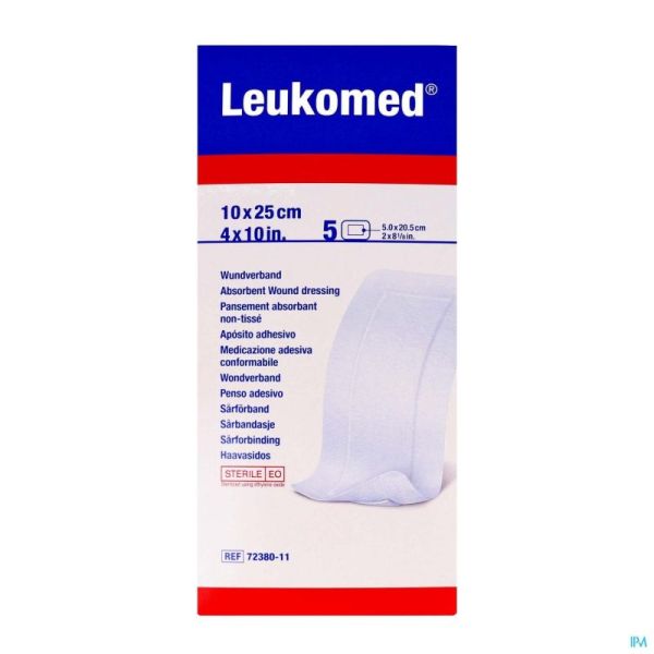 Leukomedster 10x25cm 72380-11 5 Pièce