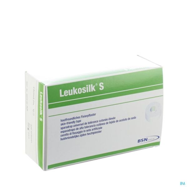 Leukosilk S Rouleau Sparadr.2,50cmx9,2m 12 4683400