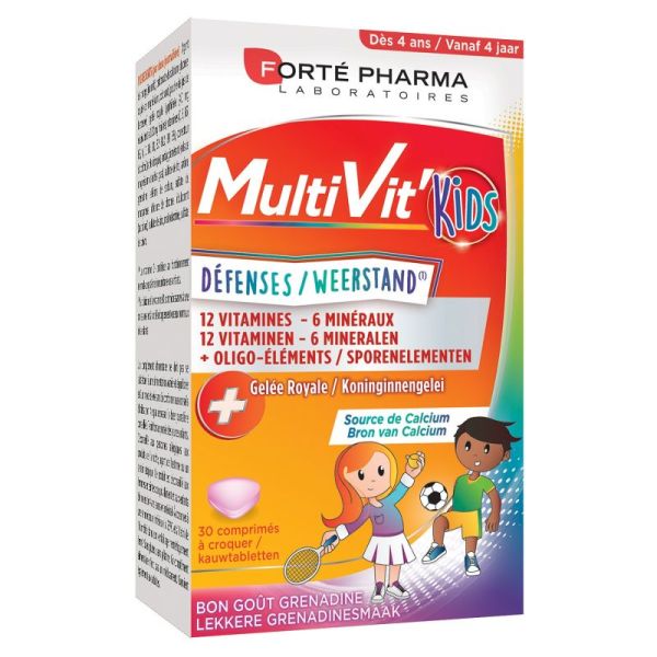Multivit' 4g Kids Comprimés 30