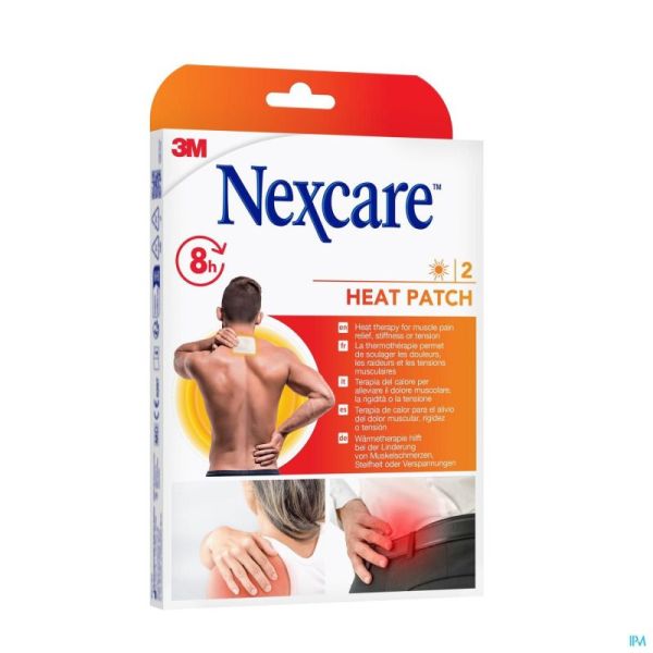 N2002p Nexcare Heating Patch 2 Compresses Autochauffantes