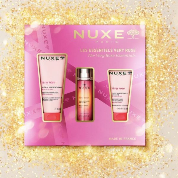 Nuxe Coffret Noël Les Essentiels Very Rose