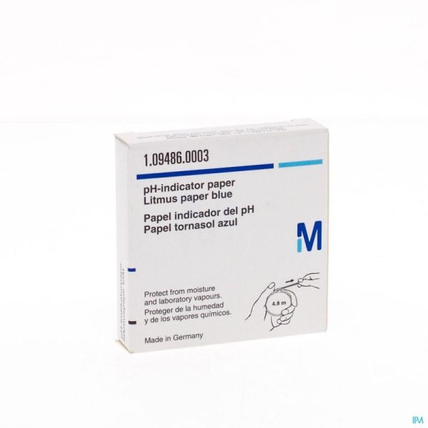 Papier Au Tournesol Bleu Merck 1.09486 1