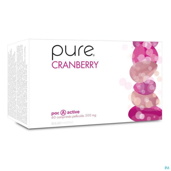 Pure Cranberry Solid Pharma 60 Comprimés