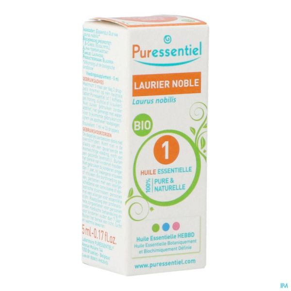 Puressentiel Expert Laurier Bio Huile Essentielle 5 Ml