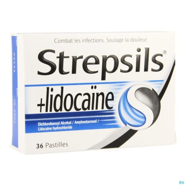 Strepsils Lidocaine 36 Pastilles