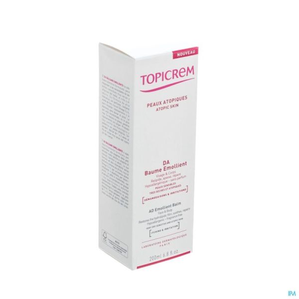 Topicrem Da Baume Emollient Peaux Atopiques 200 M