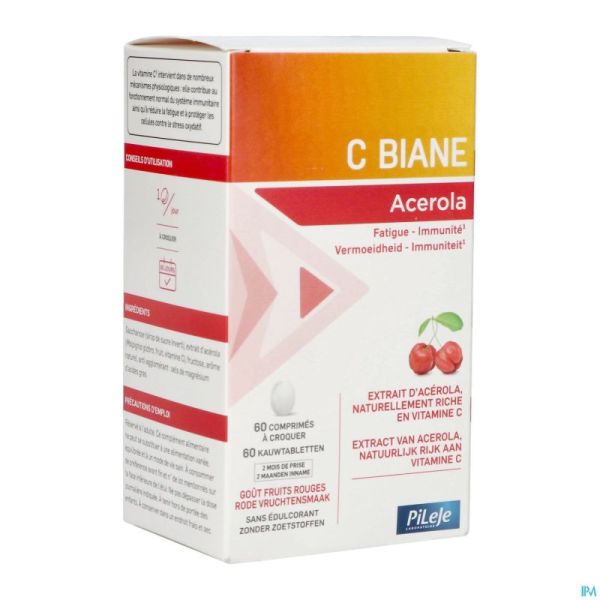 C Biane Acerola Comprimés A Croquer 60