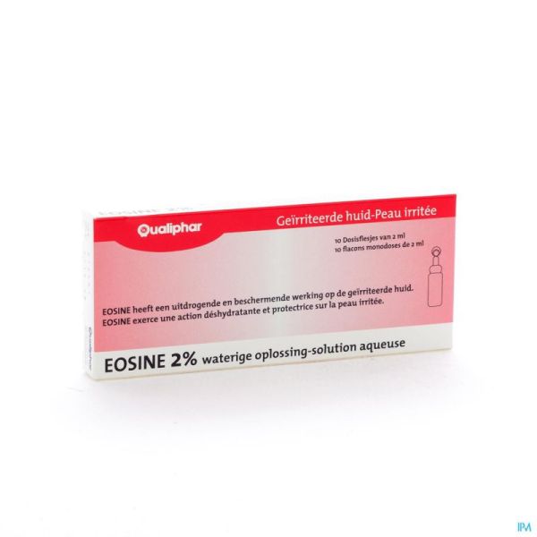 Eosine 2% 10 Ampoules 2 Ml