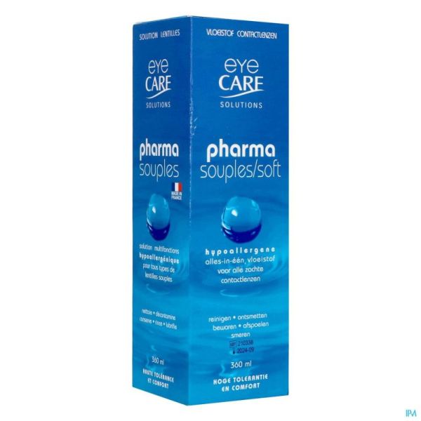 Eye Care Pharma Soft Solution Lentilles 360