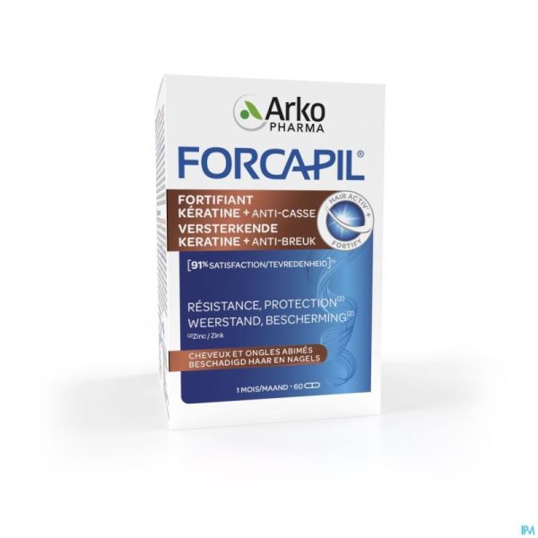 Forcapil Kératine+ 60 Gélules