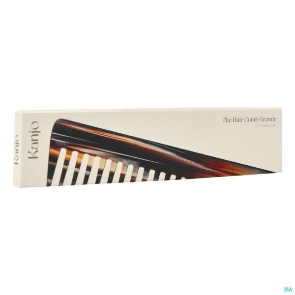 Kanjo Thé Hair Comb Grande 01 Faded Oak