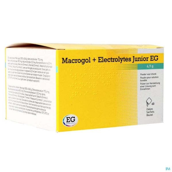 Macrogol + Electro Junior E.g. 60 Sachets 6