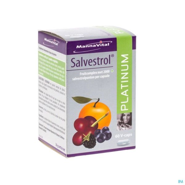 Mannavital Salvestrol Platinum 60 Gélules