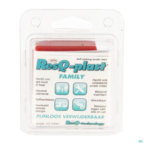 Resq-plast Family 4,5mx50mm Rouge 1