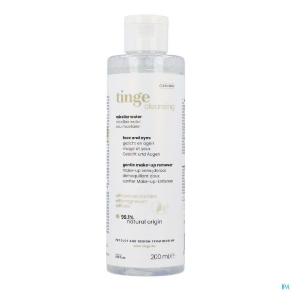 Tinge Nettoyant Eau Micellaire 3en1 200ml