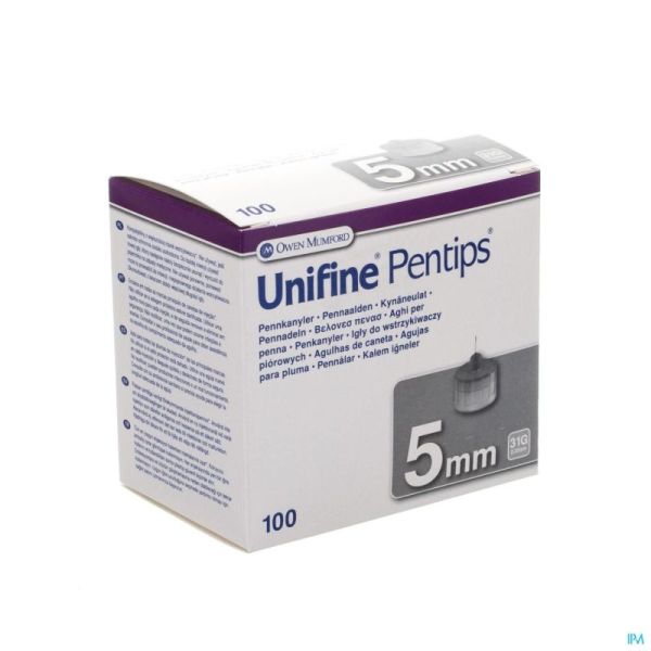 Unifine Pentips Aiguille St 31g 5mm An3551 10