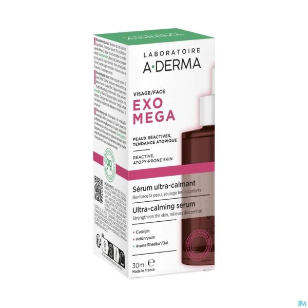 Aderma Exomega Visage Serum 30ml