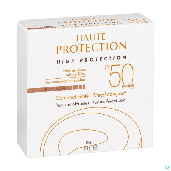 Avène Solaire Compact Teinté P50 Doré 10 Gr