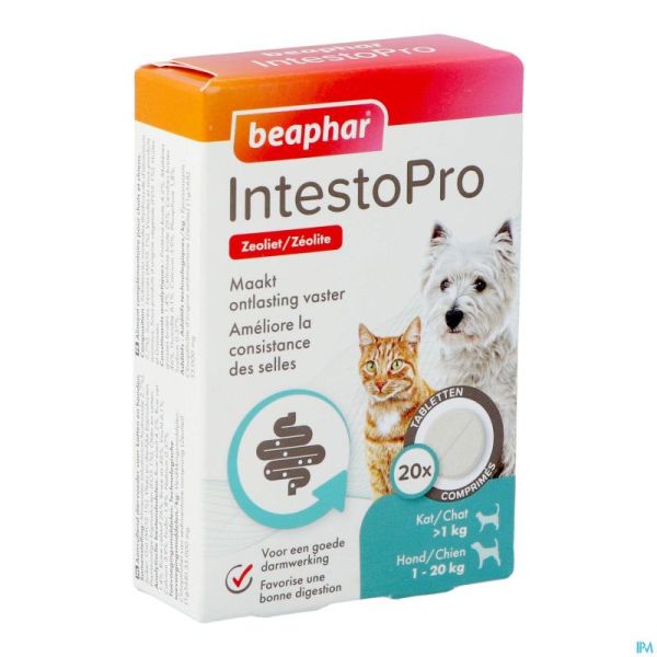 Beaphar Intesto Pro Chien-chat S Comp 20
