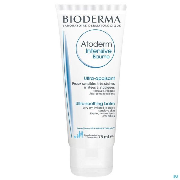 Bioderma Atoderm Intensive Soin Emollient Apaisant 75 Ml