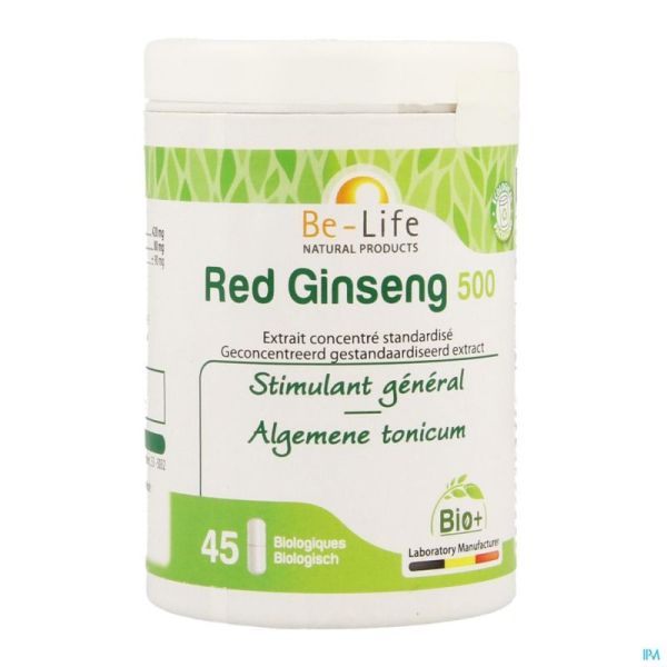 Biolife Red Ginseng 500 45 Gélules 