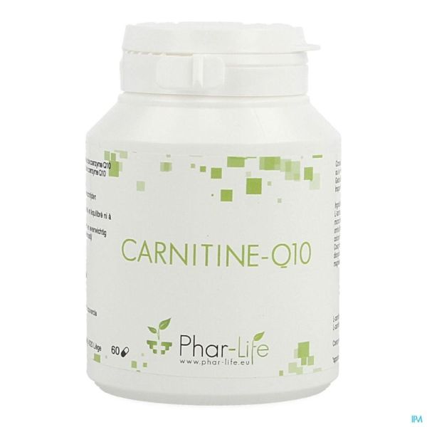 Carnitine Q10 Phar Life 60 Gélules