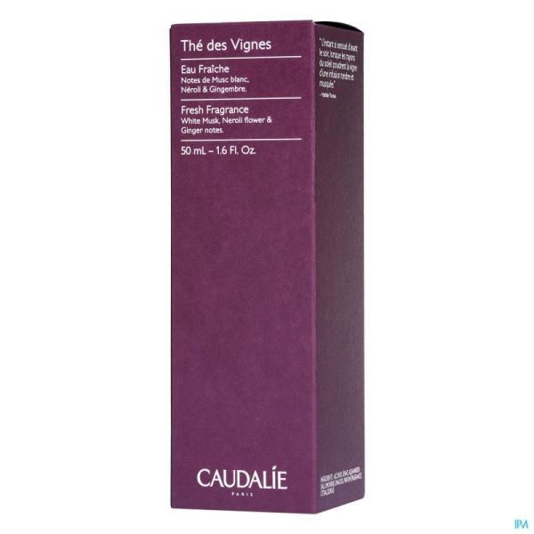 Caudalie Eau Fraiche Thé Des Vignes 50ml Prix Permanent