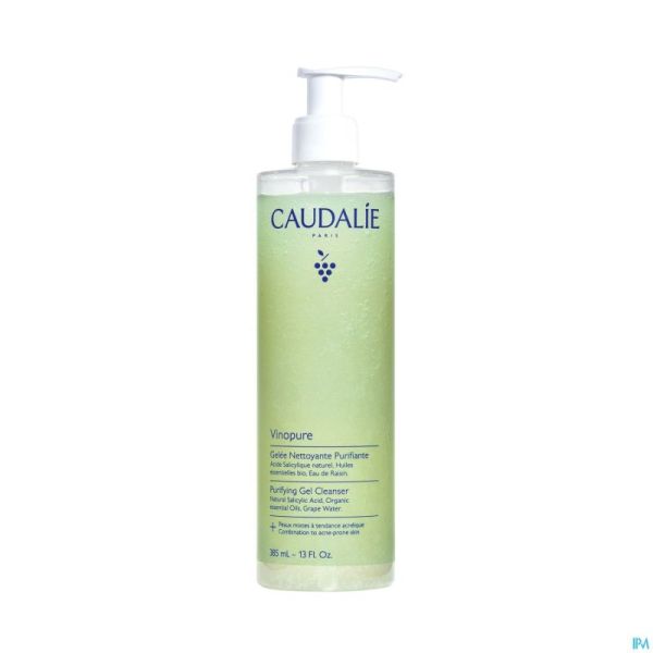 Caudalie Vinopure Gelée Nettoyant Purifiante 385ml Prix Permanent