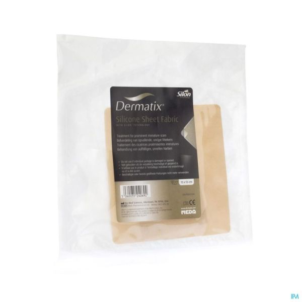 Dermatix Silicone Sheet Clear 13x13 Cm 1