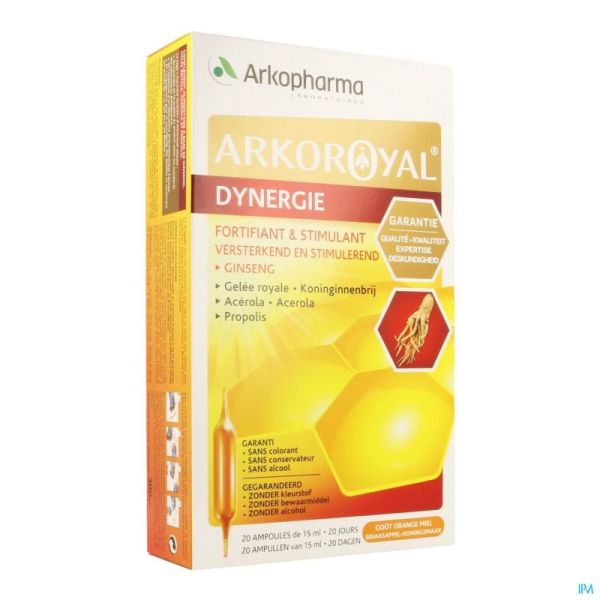 Dynergie 20 Ampoules