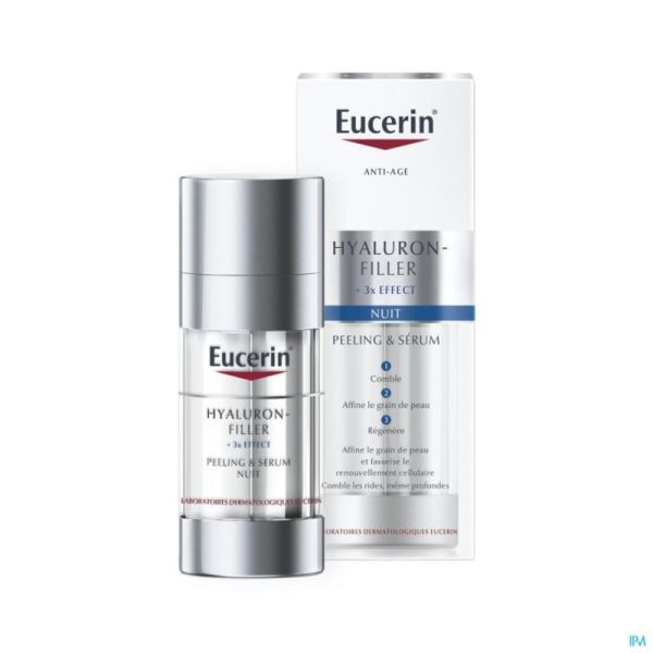 Eucerin Hyaluron-filler 3x Effect Peeling Sérum Nuit 30ml