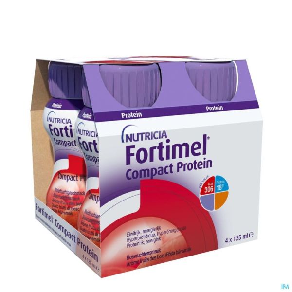 Fortimel Compact Protein Fruits Rouges 125 Ml