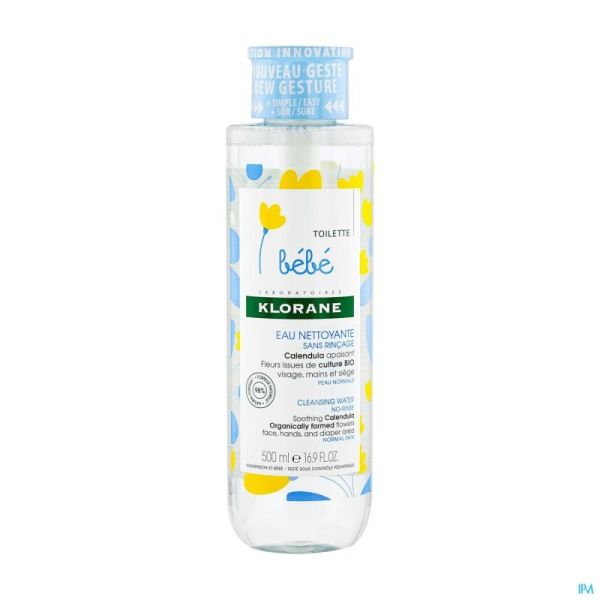 Klorane Bébé Eau Nettoyantz 500ml