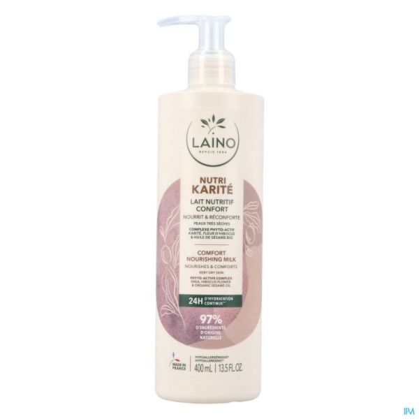 Laino Lait Nutritif Confort Karite 400ml