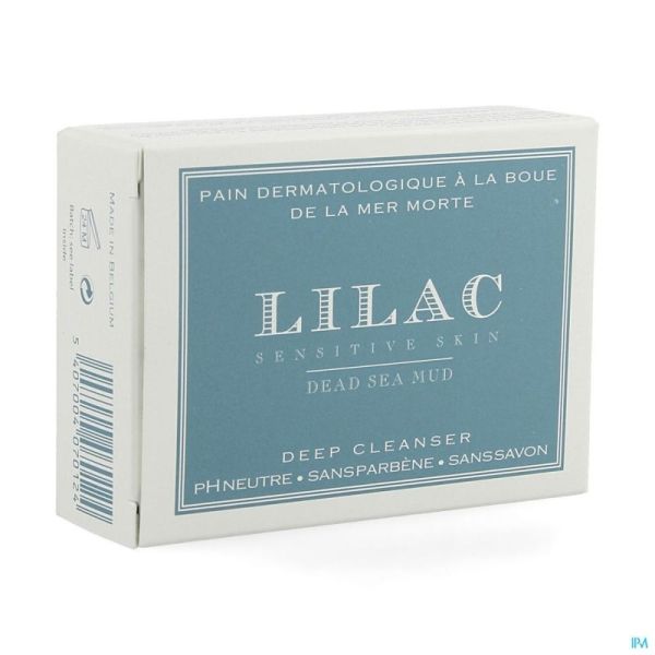 Lilac Pain Dermatologique Boue Mer Morte 100g