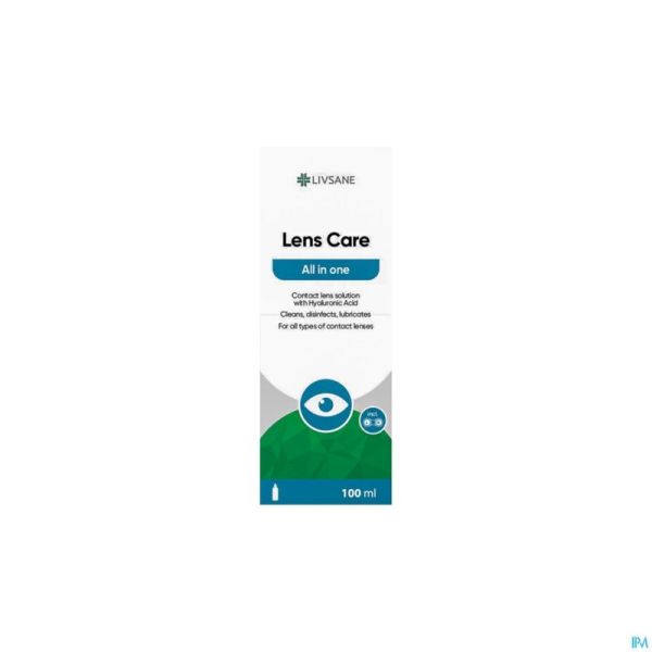 Livsane Eyes Lens Care All In One 100ml + Etui