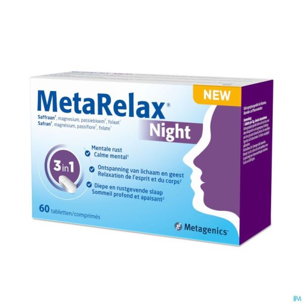 Metarelax Night Comprimés 60 Metagenics
