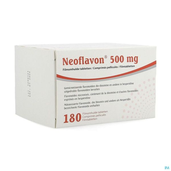 Neoflavon 500mg Comprimés Pell 180
