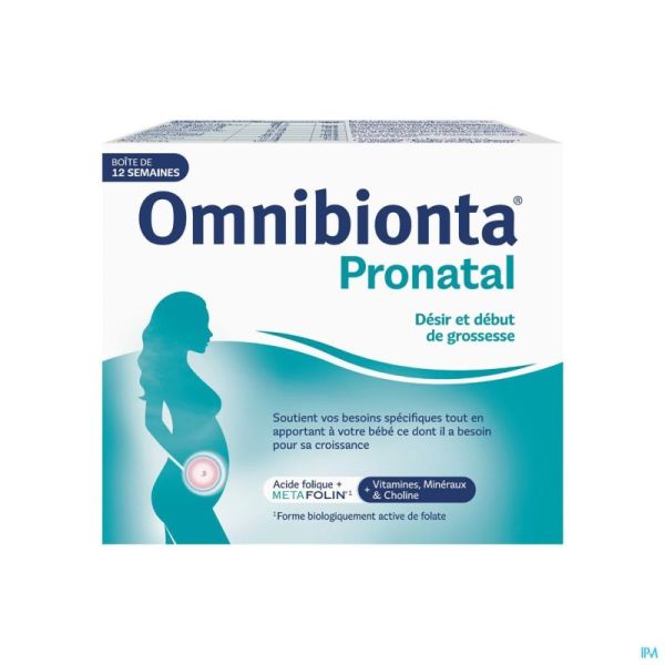 Omnibionta Pronatal Comprimés 84