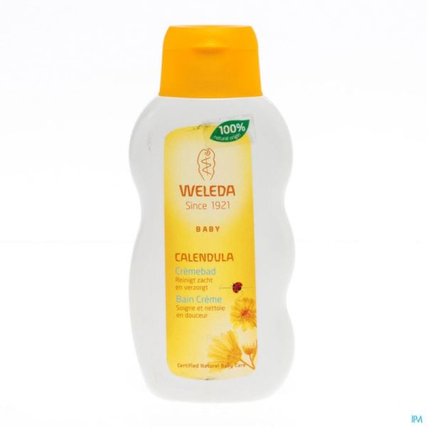 Weleda Calendula Bébé Crème Bain 200 Ml