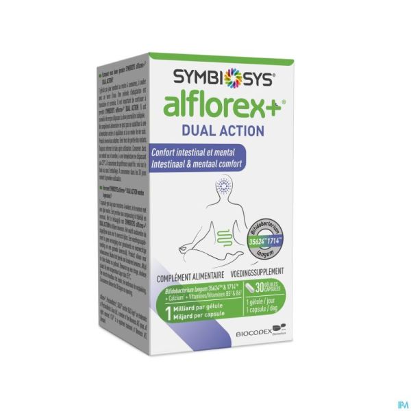 Alflorex+ Dual Action Gélules 30